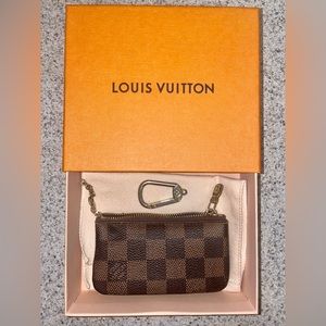 Louis Vuitton Key Pouch Damier Ebene